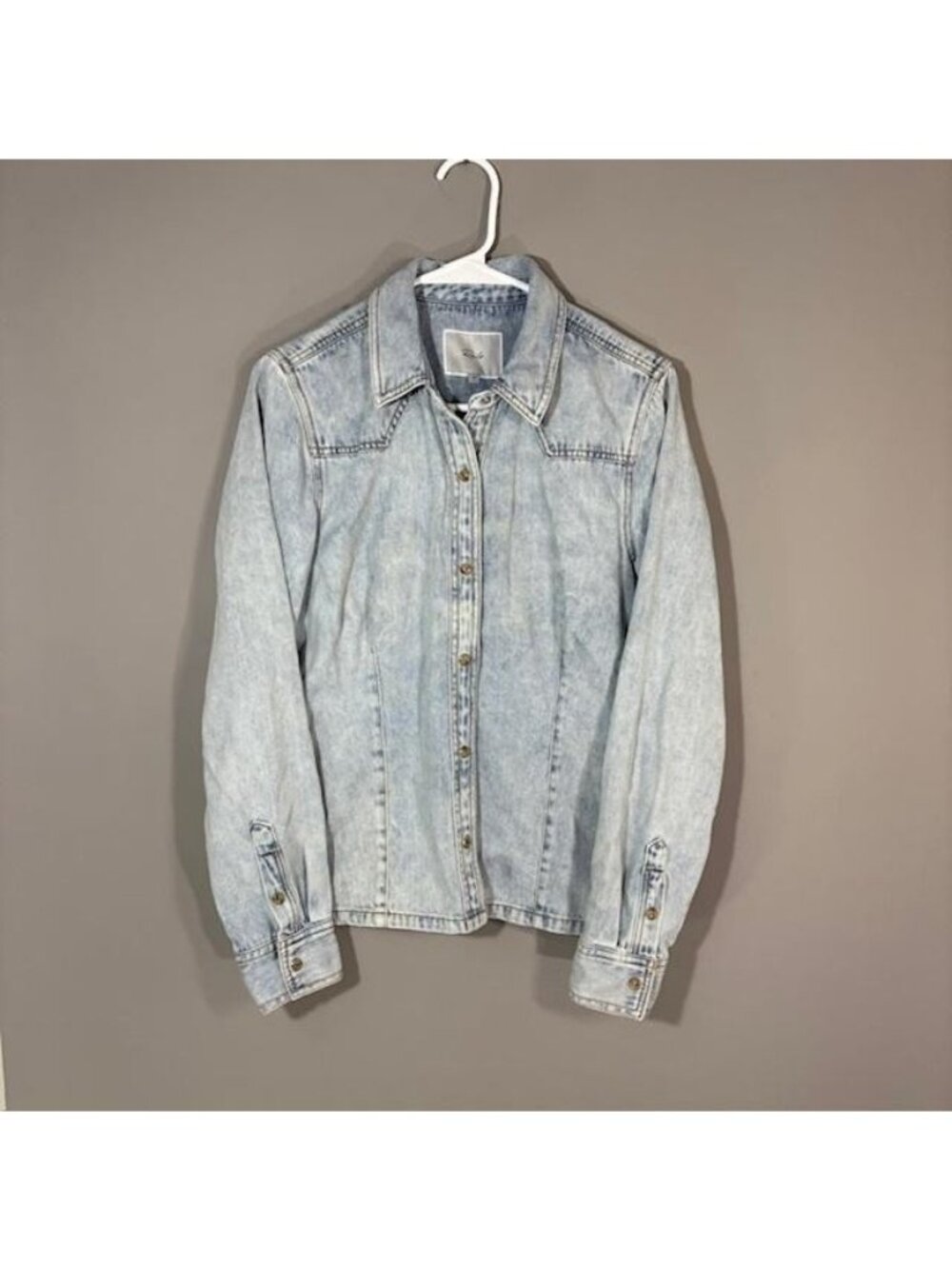 Rails Light Wash Denim Jacket/Shirt